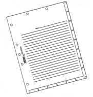 54520 53520 Series Divider Sheets